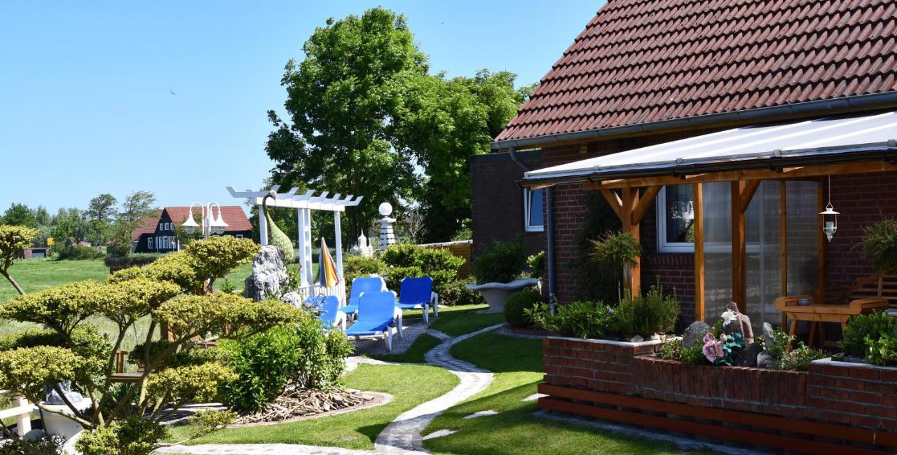 Garni Hotel-Pension Holum Neuharlingersiel Esterno foto
